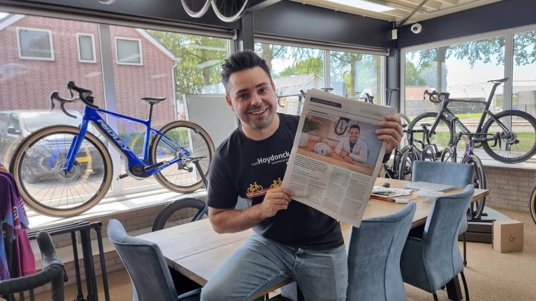 Joeri Peeters bij Van Hoydonck Tweewielers
